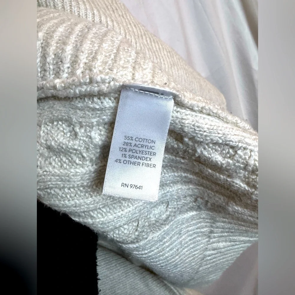 J. Jill Draped Front Textured Cadigan Size 2X